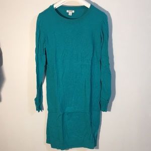 Turquoise Teal Old Navy sweater tunic sz small.